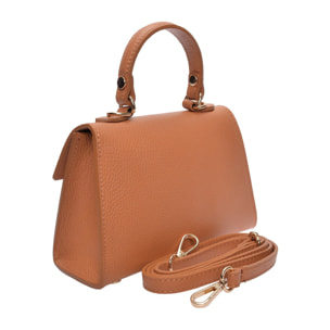 Borsa a mano Anna Luchini Cammello