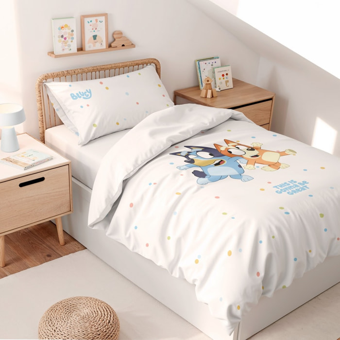 Funda nordica BLUEY + funda almohada 65x65