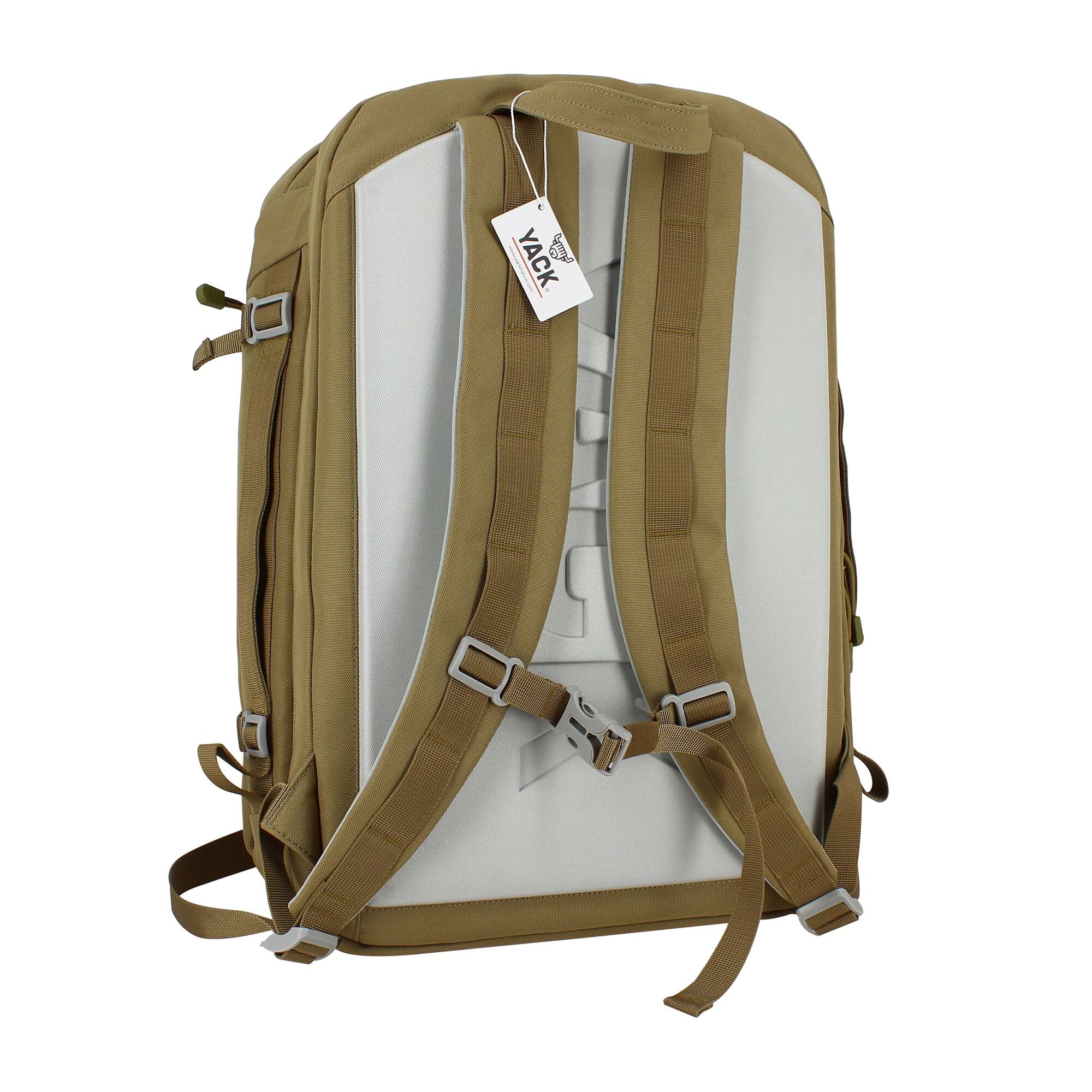 Sac à dos en tissu beige