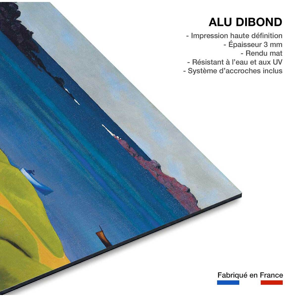 Tableau d'art classique Baie de Trégastel - Felix Vallotton Tableau alu Dibond