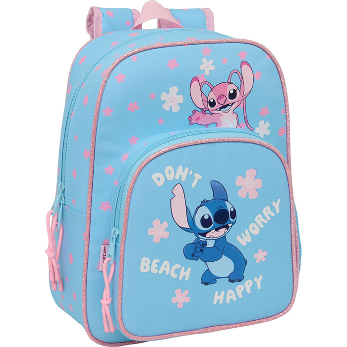 Mochila infantil adapt.carro stitch "happy"