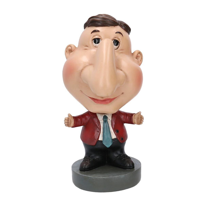 Portaocchiali in resina uomo con molla cm7x7h14,3