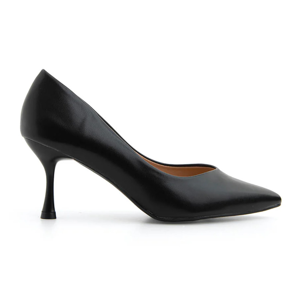 Decolleté essential glam con tacco 7 - NERO
