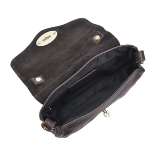 Borsa a mano Anna Luchini Marrone