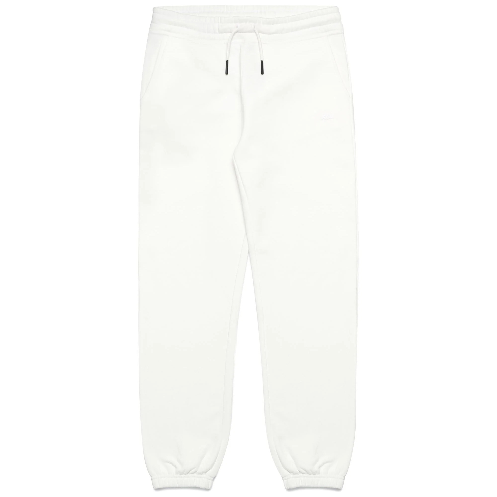 Kappa - Pantalones Mujer Blanco - Elmire Brushed
