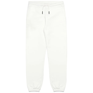 Kappa - Pantalones Mujer Blanco - Elmire Brushed