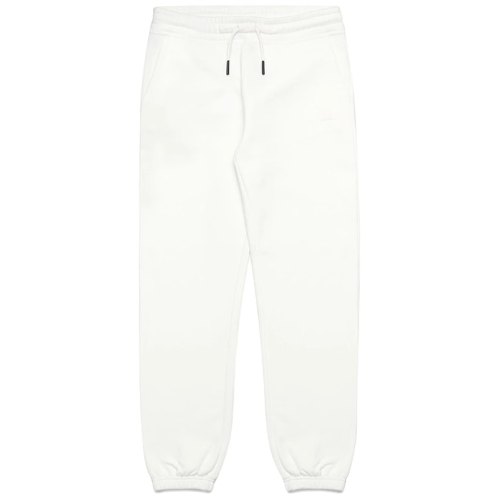 Kappa - Pantalones Mujer Blanco - Elmire Brushed