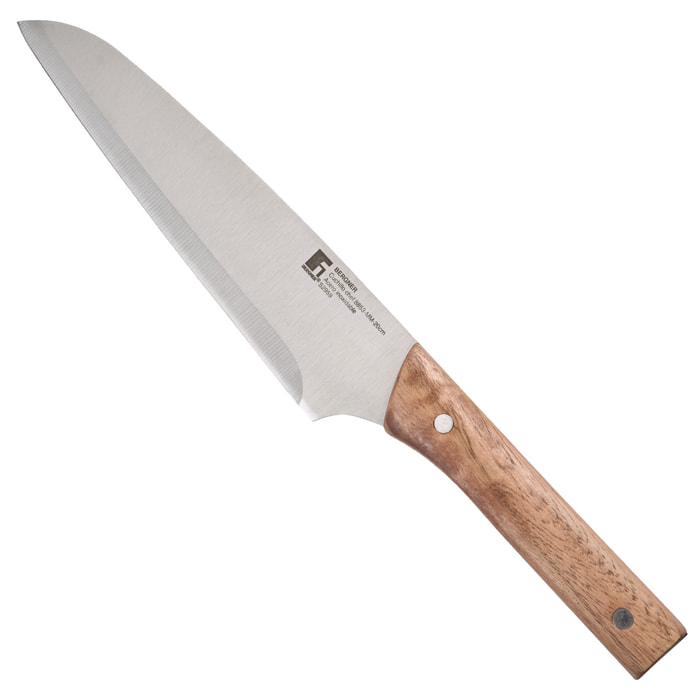 CUCHILLO DE CHEF 20 cm.  BAMBOO NATURE - Bergner