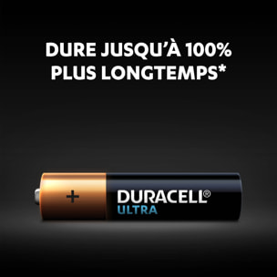 10x4 Piles Duracell Ultra Alcalines type AAA 1,5 Volts, LR03