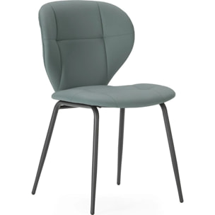 Lot de 2 chaises en tissu - SVEA