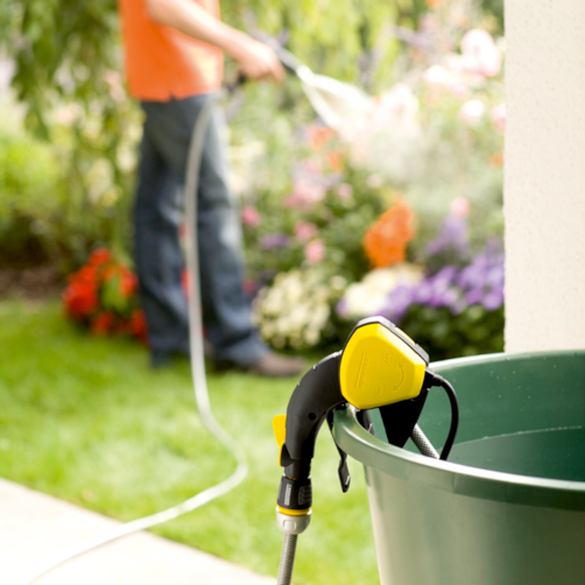 Pompe récupérateur d'eau de pluie Karcher BP 1 Barrel Set