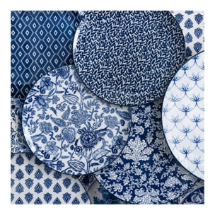 Lot de 6 assiettes à dessert, MAJORELLE