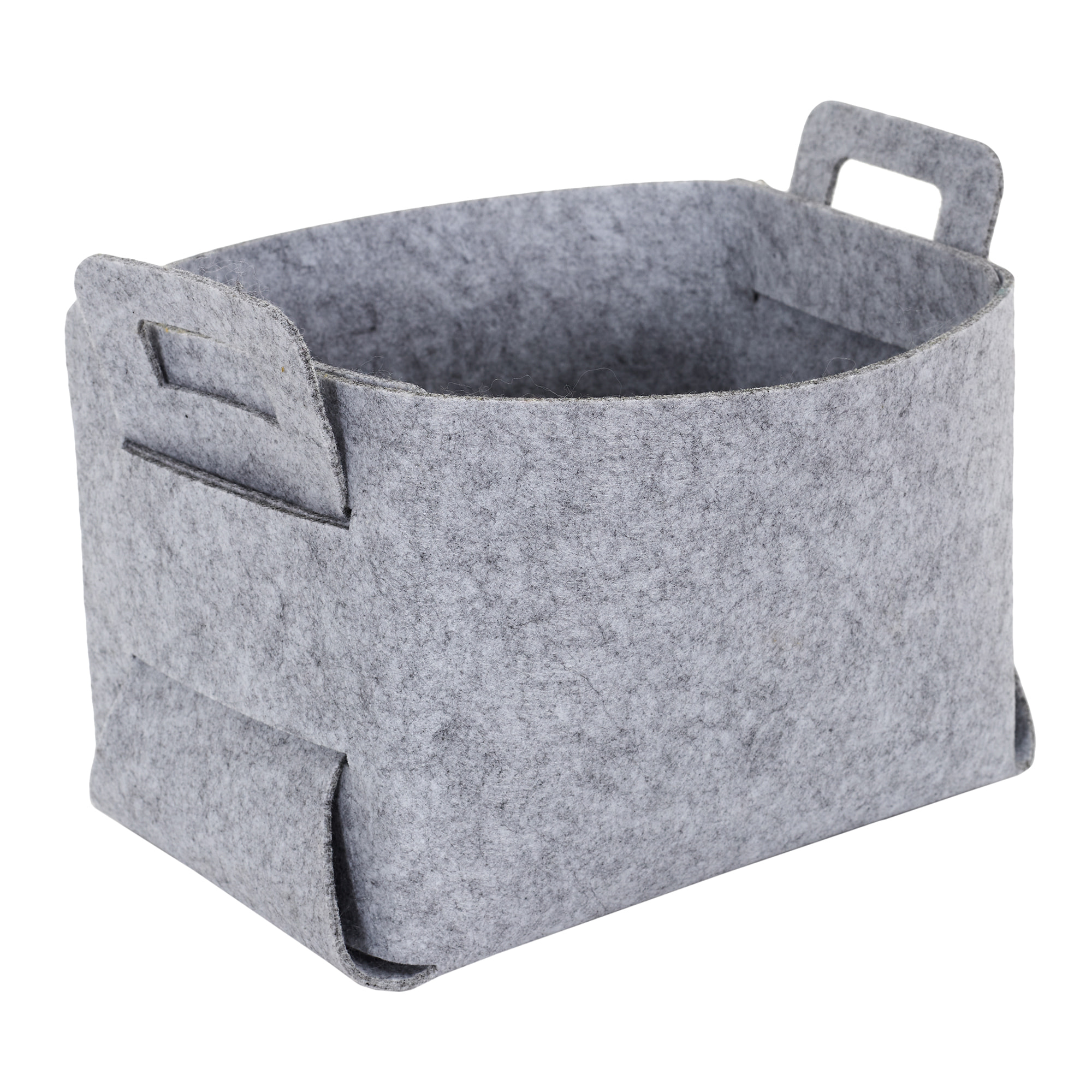 Lot De 3 Rangements En Feutre Pliables