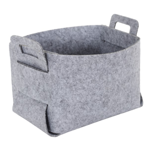 Lot De 3 Rangements En Feutre Pliables