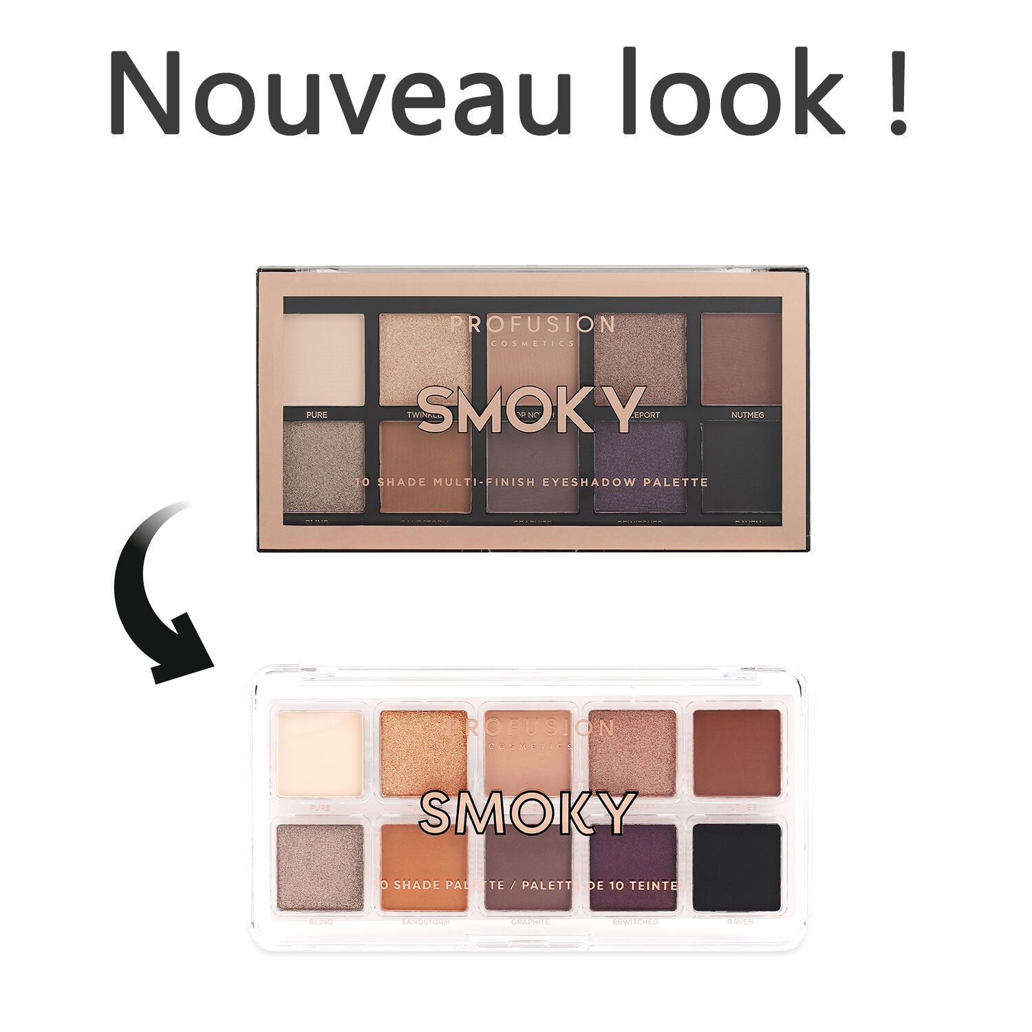Palette Nudes - Ombres à Paupières 108 g