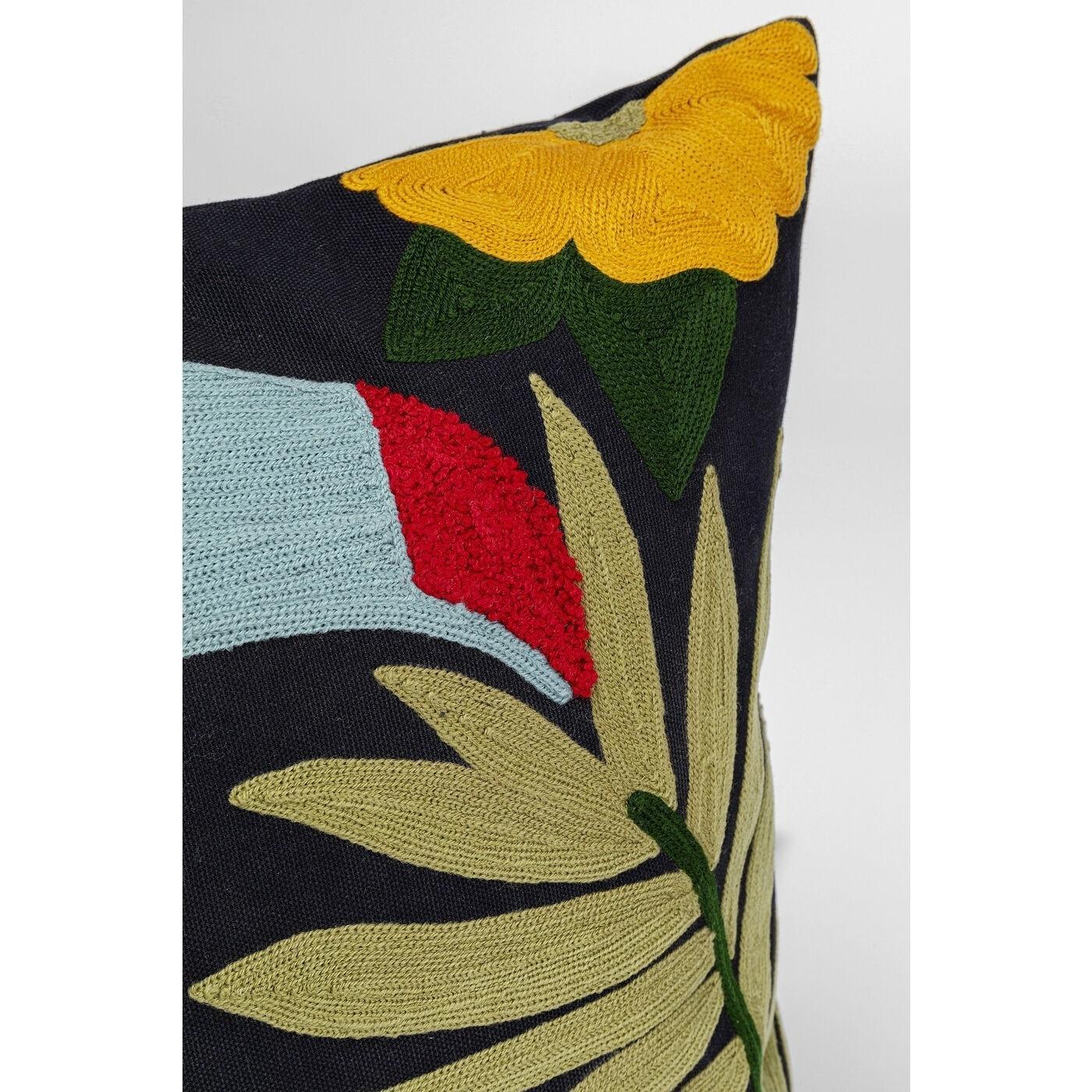 Coussin toucan laine Kare Design