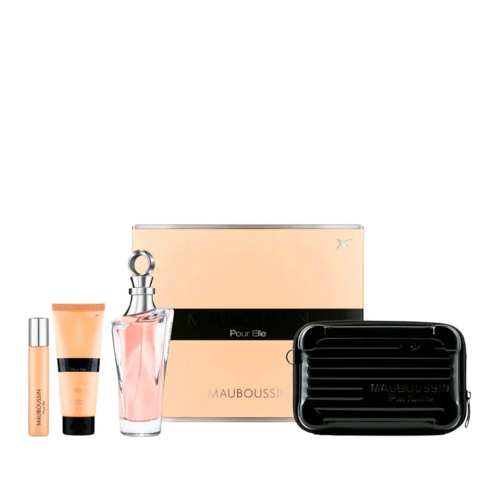 Pour Elle - Coffret Eau de Parfum 100 ml + 3 Produits