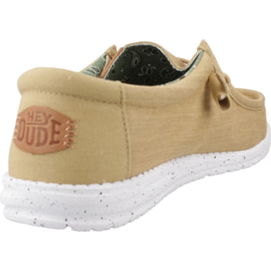 DERBIES - OXFORD HEY DUDE WALLY WASHED CANVAS