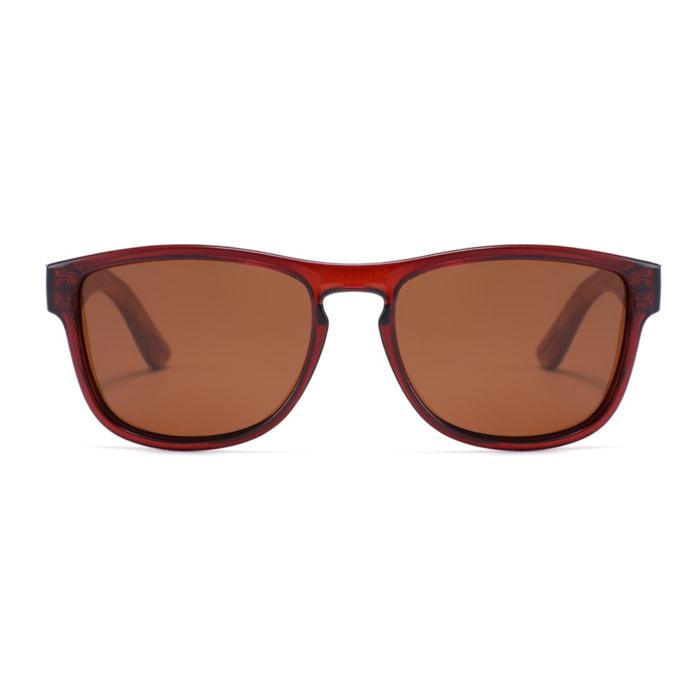 Gafas de Sol Feler 1512-2 Polarizadas de Madera Unisex 52 mm