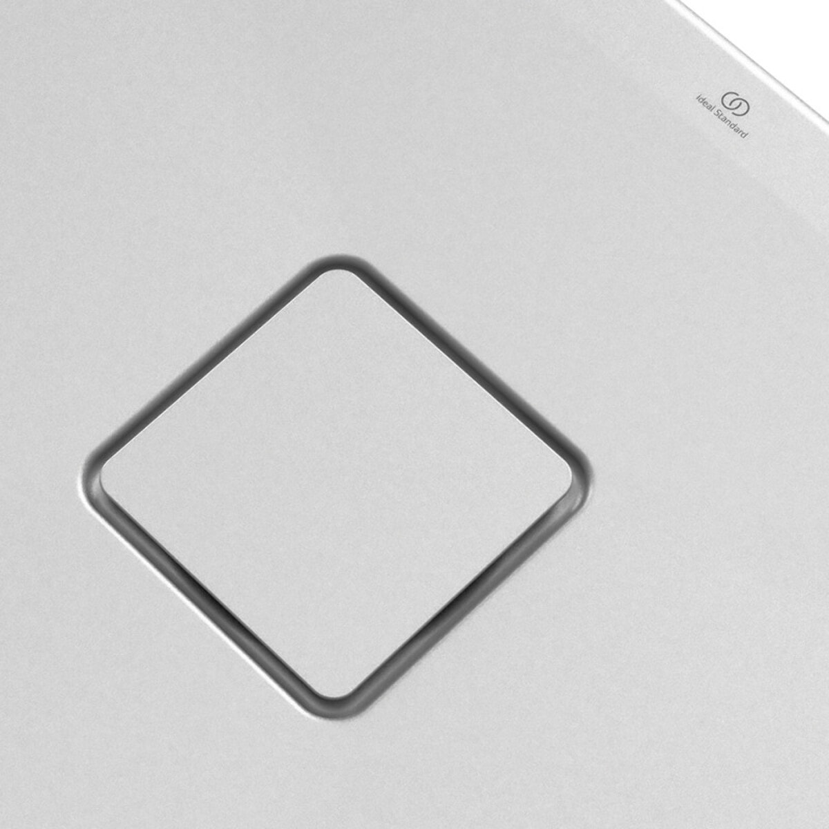 Receveur de douche antidérapant Ultra Flat Evo recoupable avec bonde longueur 80 x 80