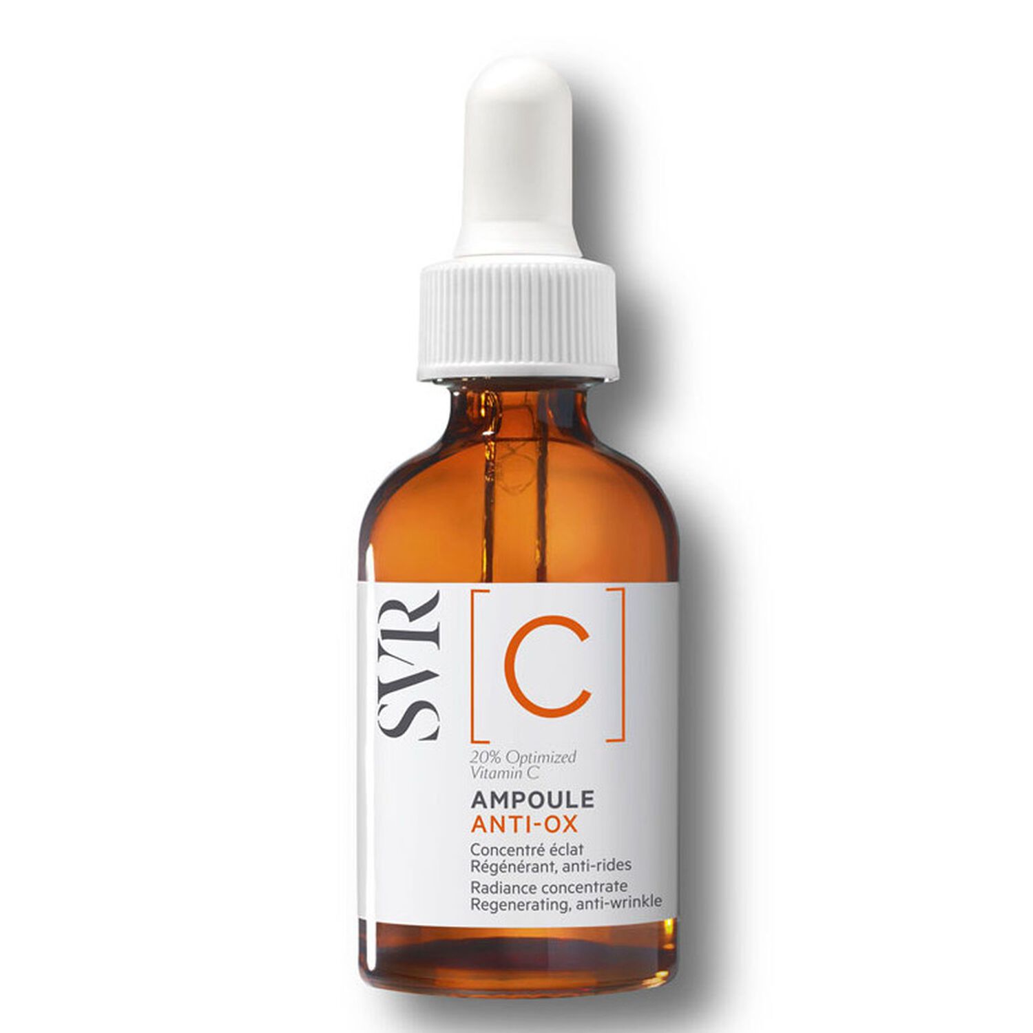 [C] Ampoule Anti-Ox - Concentré Eclat - Régénérant, Anti-Rides 30 ml
