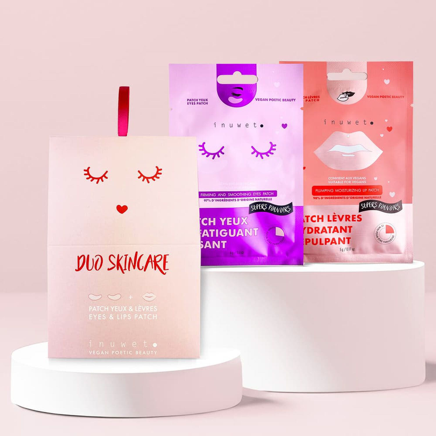 Duo Skincare - Coffret Patch Lèvres et Yeux