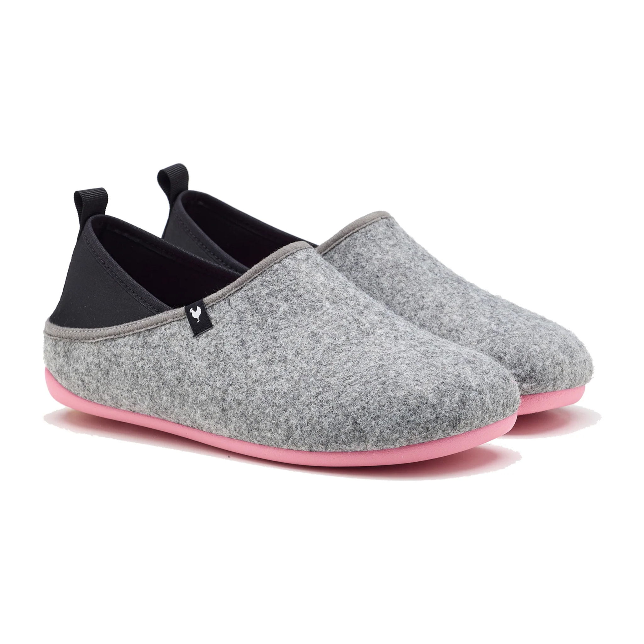 Zapatillas De Casa Lanna Dual Fit Woman Gris & Rosa