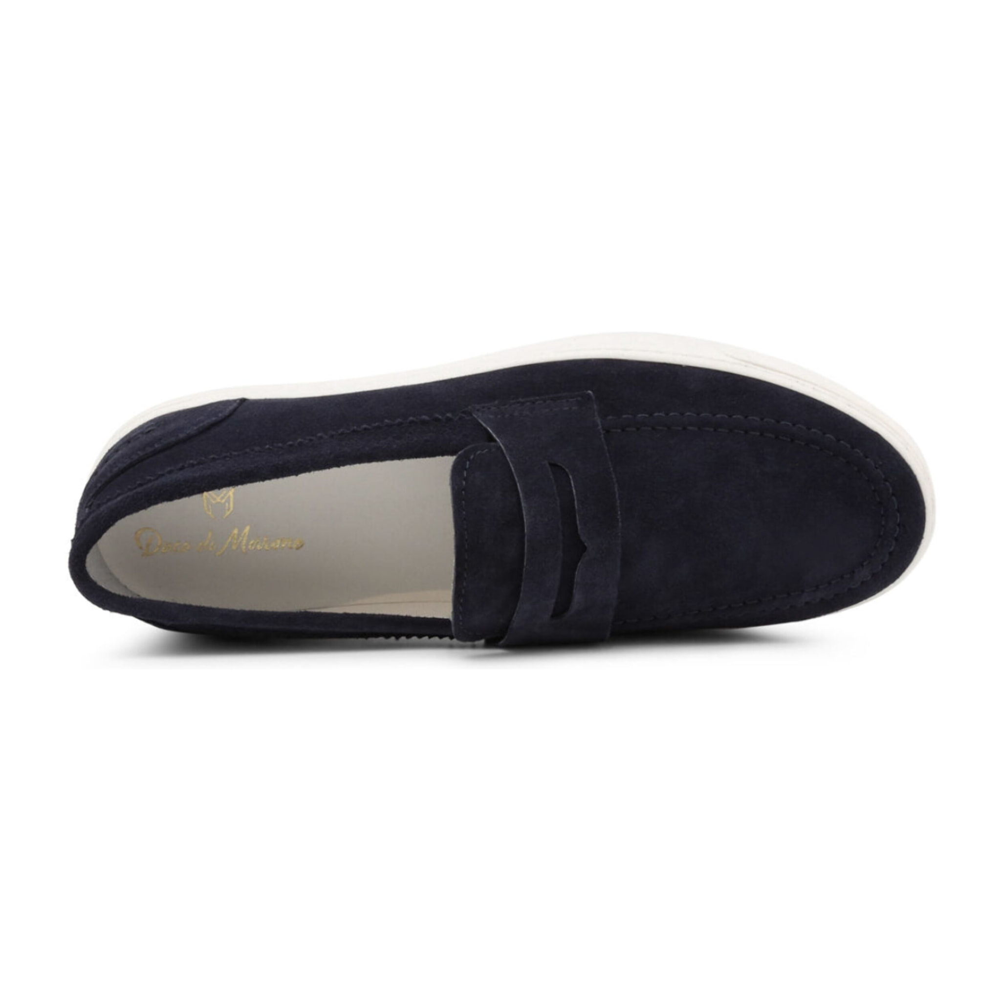 Zapatos Slip On para Hombre - Duca di Morrone Enea Suede Blue