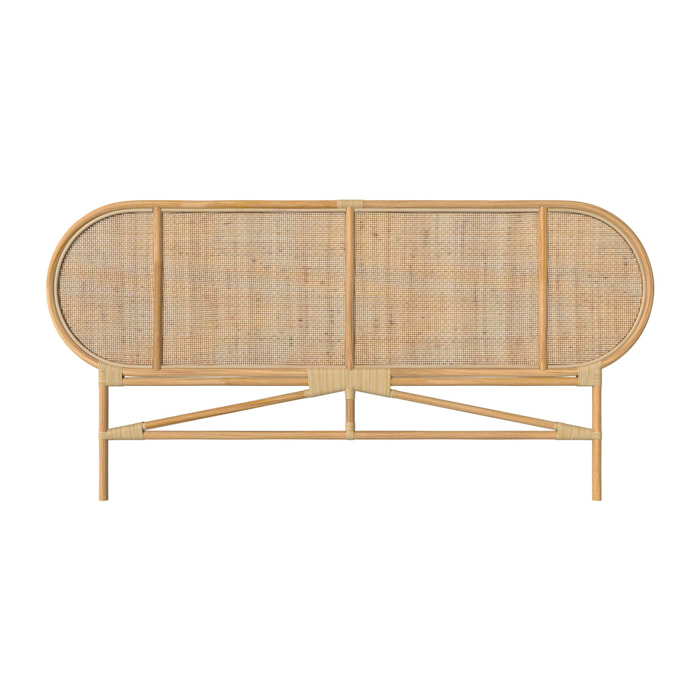 Tête de lit en rotin naturel 160 cm - Navahino