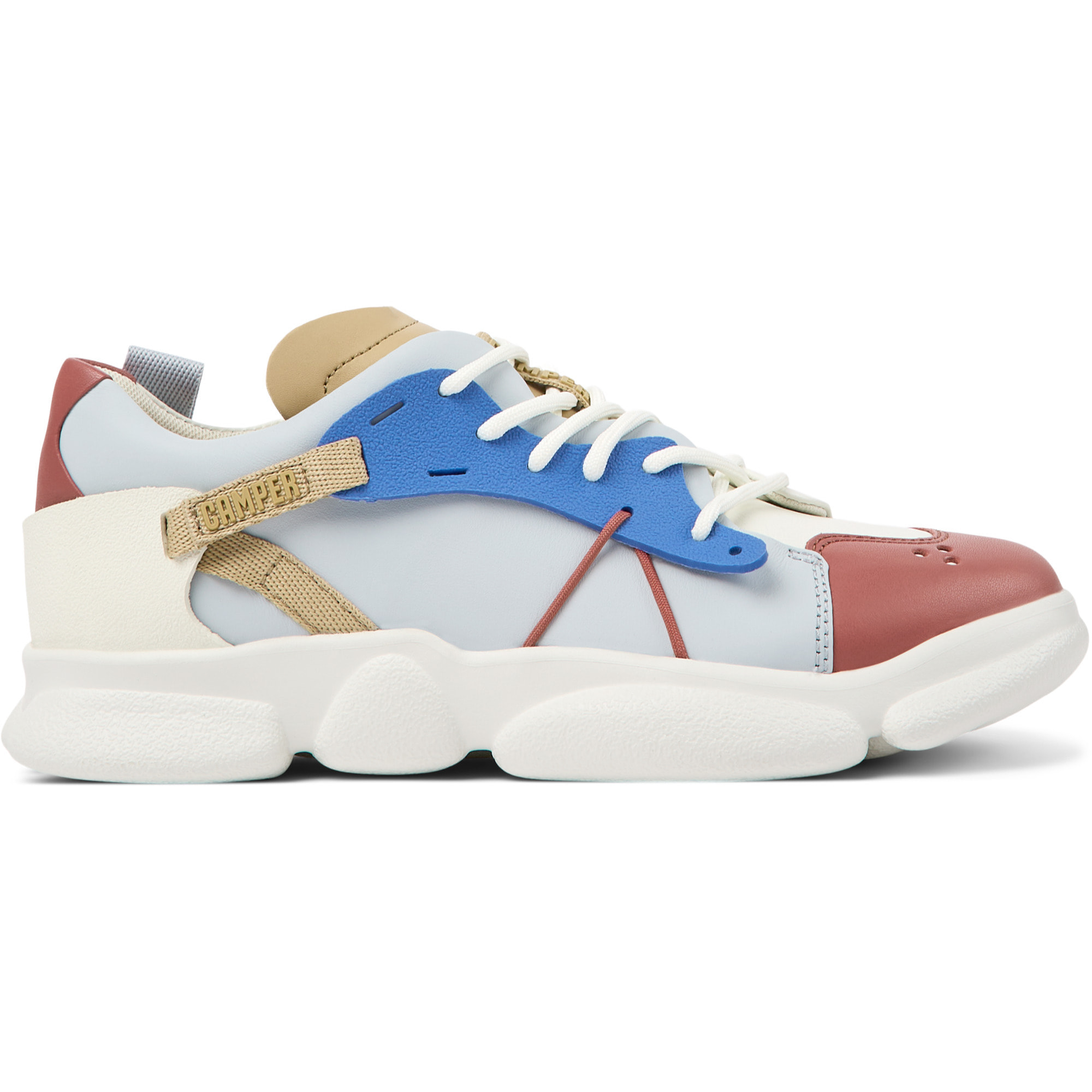 Zapatillas - CAMPER Karst - Multicolor - Cuero liso