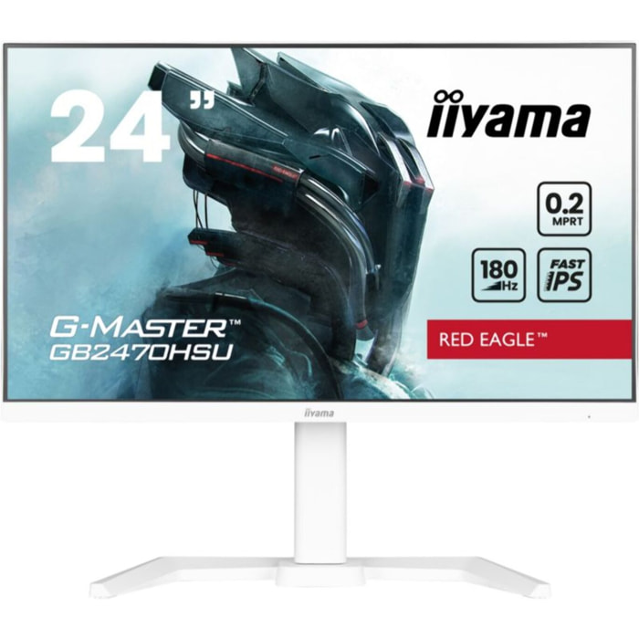 Ecran PC Gamer IIYAMA G-MASTER GB2470HSU-W6 24'' Plat IPS