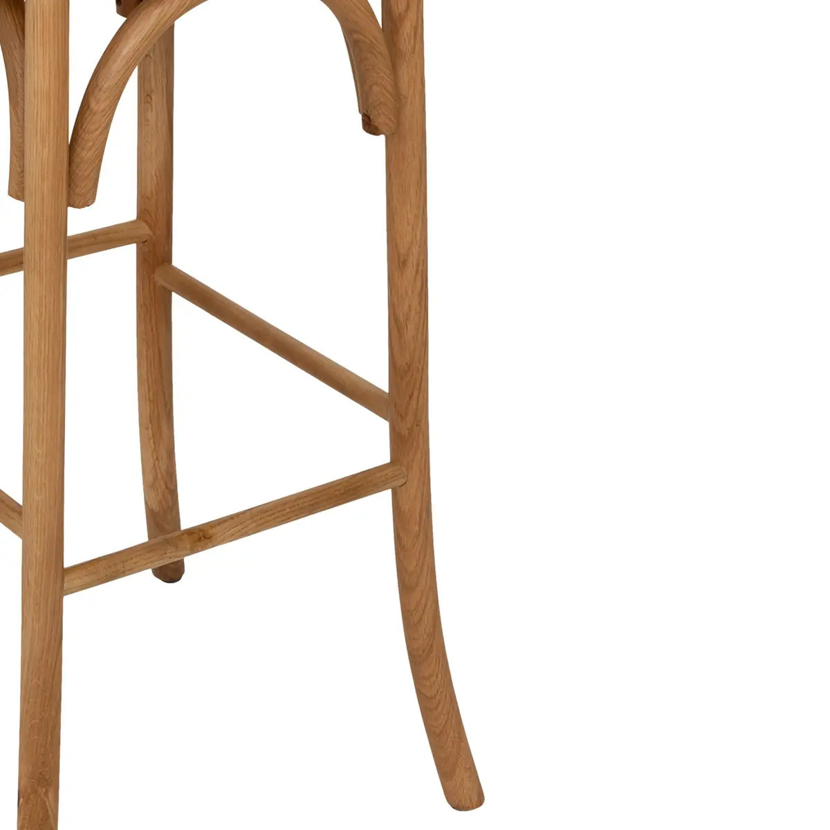 Tabouret de bar "Isak" chêne beige H110cm
