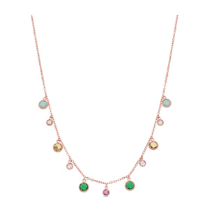 Collar Huis acabado oro rosa 18k