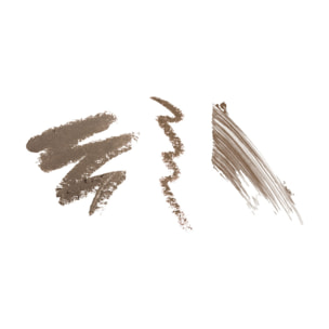 Ultimate Brow Sculpt - Kit Sourcils Châtain Clair 3 Produits