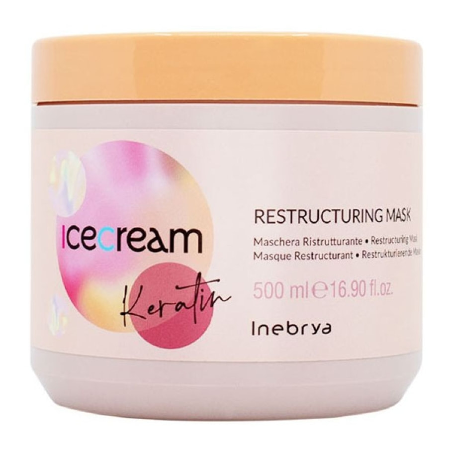 INEBRYA Ice Cream Keratin Restructuring Mask 500ml