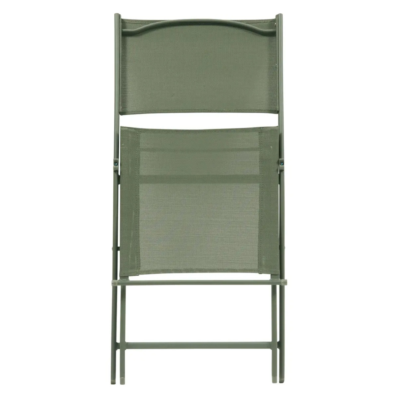 Lot de 4 chaises de jardin Modula pliables vert laurier