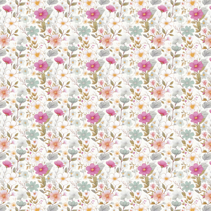 Papier peint Liberty II de Mon Mur Photo : Élégance et Couleurs pour Vos Murs - Transformez votre intérieur en un jardin enchanteur ! Cliquez ici !.