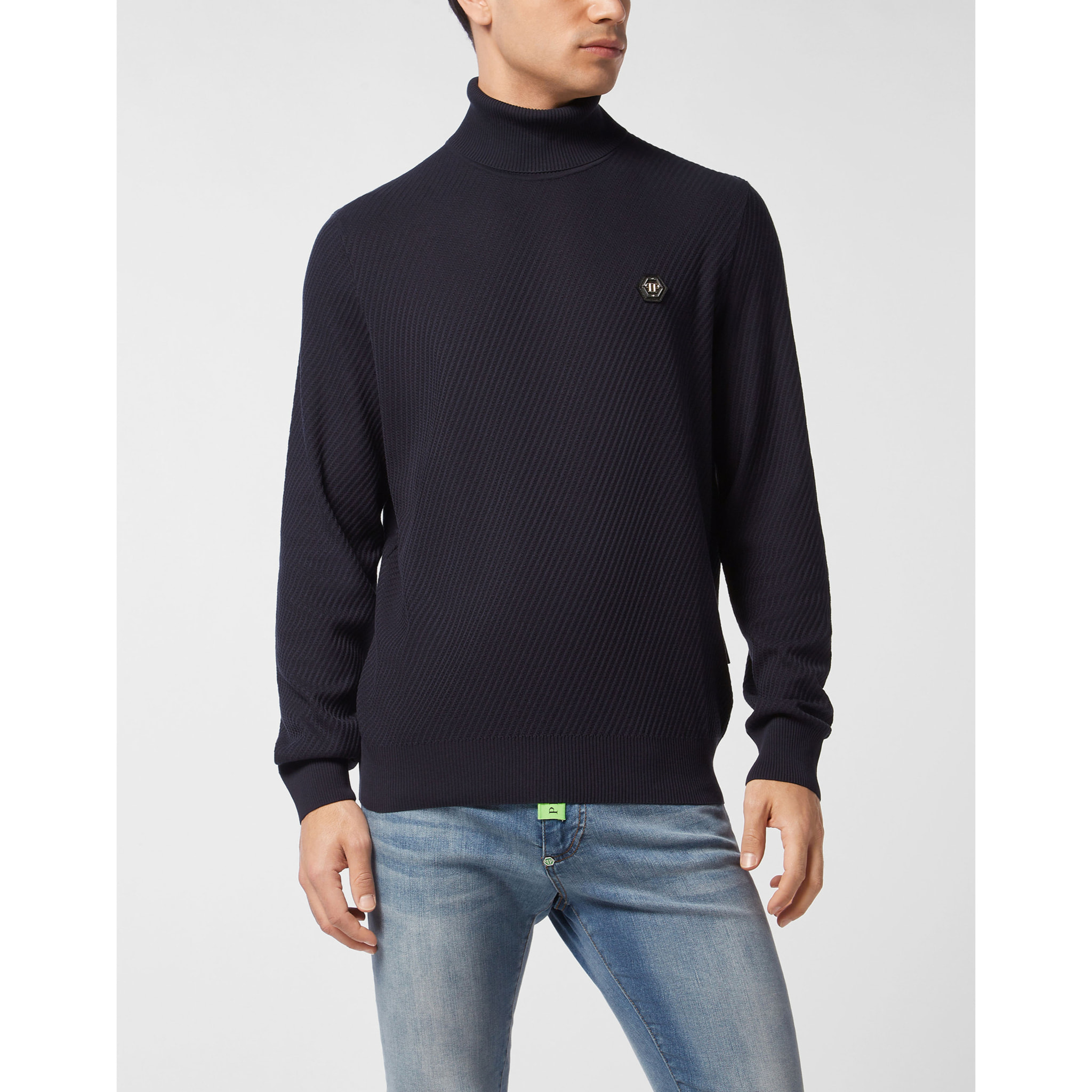 PHILIPP PLEIN Cuello de tortuga Ls LOVE