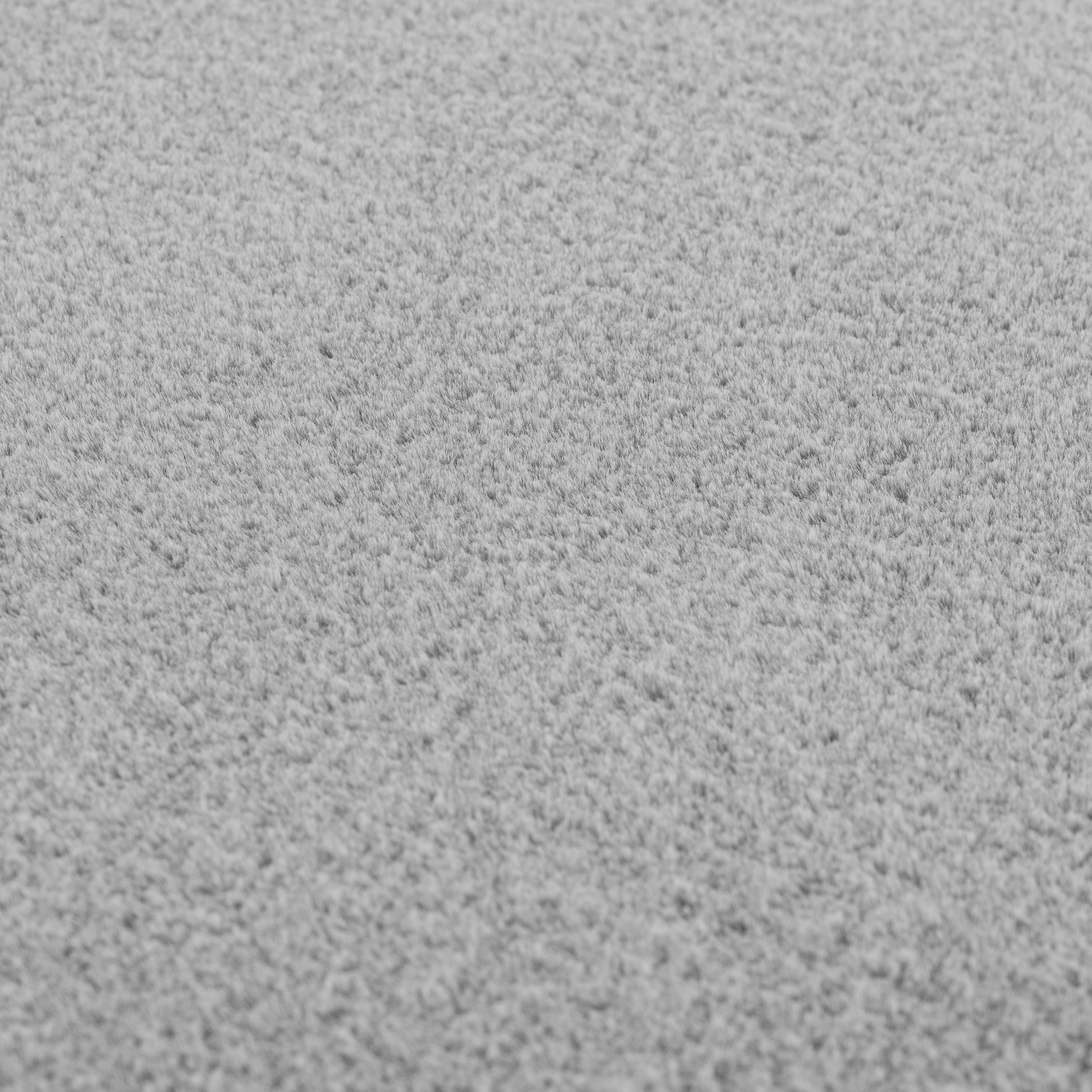 ALBA - Tapis doux silver à poils courts