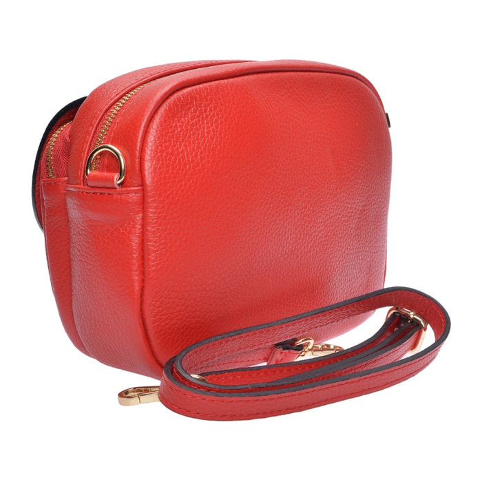 Borsa a spalla Anna Luchini Rosso
