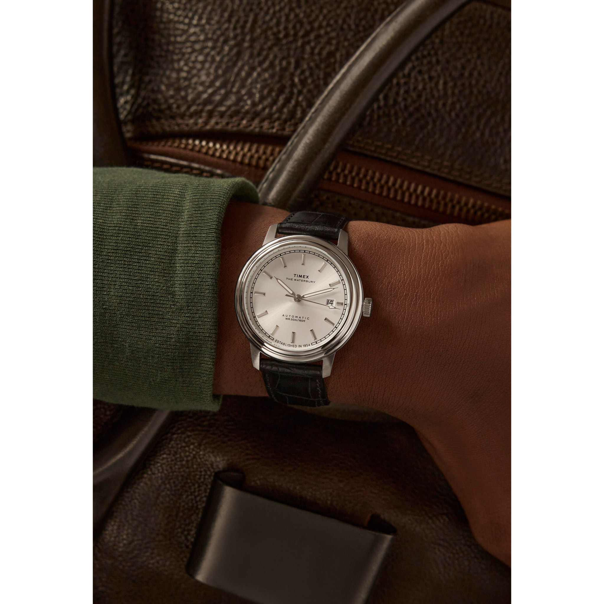 Timex Orologio Meccanico Automatico Waterbury Metropolitan Automatic
