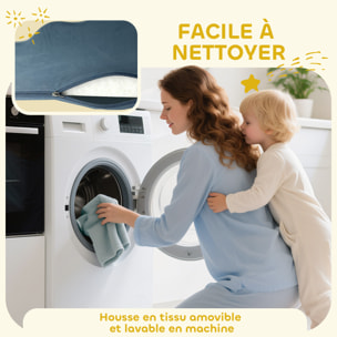 Parcours motricité bébé 9 pièces en mousse tissu déhoussable