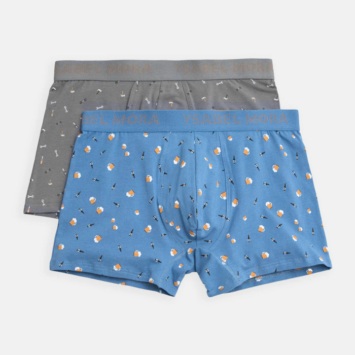 Confezione da 2 boxer stampati