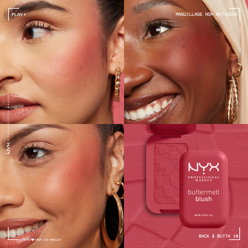 NYX Professional Makeup Buttermelt Blush Blush BACK AND BUTTA