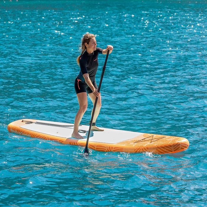 Tabla de Paddle Surf Hinchable 2 en 1 con Asiento y Accesorios Siros InnovaGoods 10'5'' 320 cm