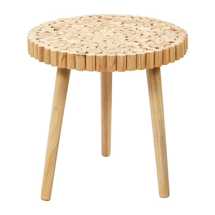 Table Gigogne Rondin