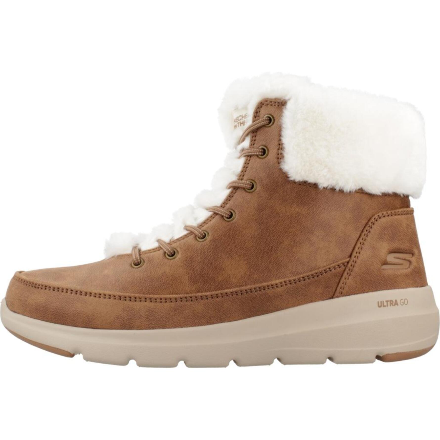 Botines Mujer Glacial Ultra - Wond Marron