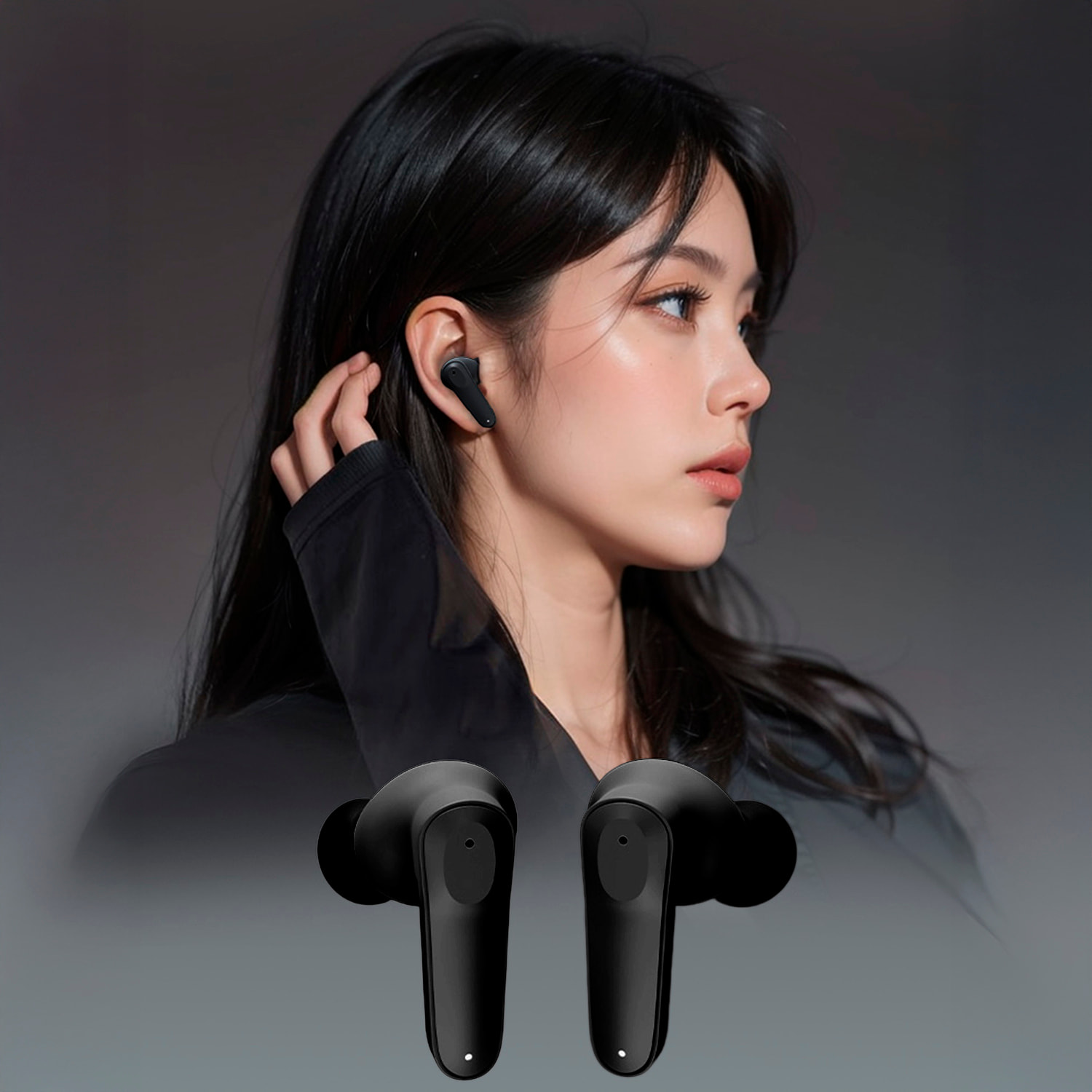 A98 Cuffie Bluetooth AI con traduttore, registrazione assistita da app.