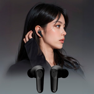 A98 Cuffie Bluetooth AI con traduttore, registrazione assistita da app.