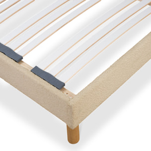 Sommier en Kit | 1 Place | laine bouclée